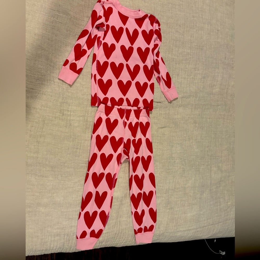 Valentine Hanna Anderson 4T Toddler Pajamas